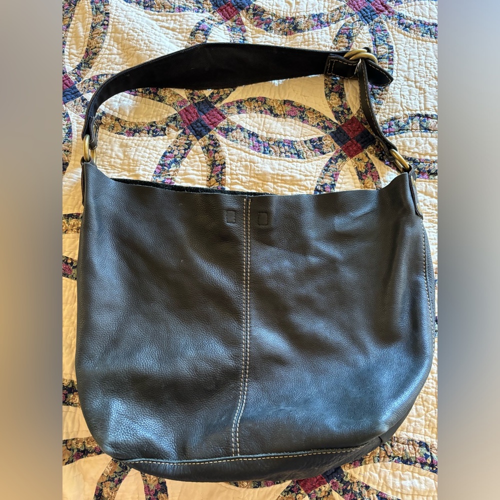 LUCKY BRAND genuine leather tote style